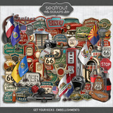 Get Your Kicks - Embellishments
