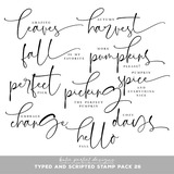 Forever Fall Scrapbook Bundle