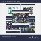 Fairytale Watercolor Villain Bundle