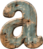 Faith in the Middle - Reclaimed Wood Alpha