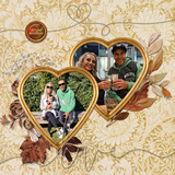 Fall-ing in Love Pre-designed Pages