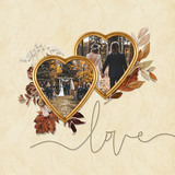 Fall-ing in Love Pre-designed Pages