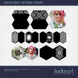 Laser Cut Shapes 1 Easy Masks & Overlays