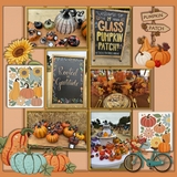 Fall Days Pumpkin Enamel Pins