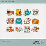 Fall Days Enamel Pins