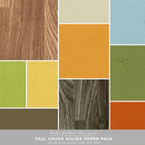 Fall Crush Scrapbooking Collection