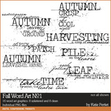 Fall Crush Scrapbooking Collection