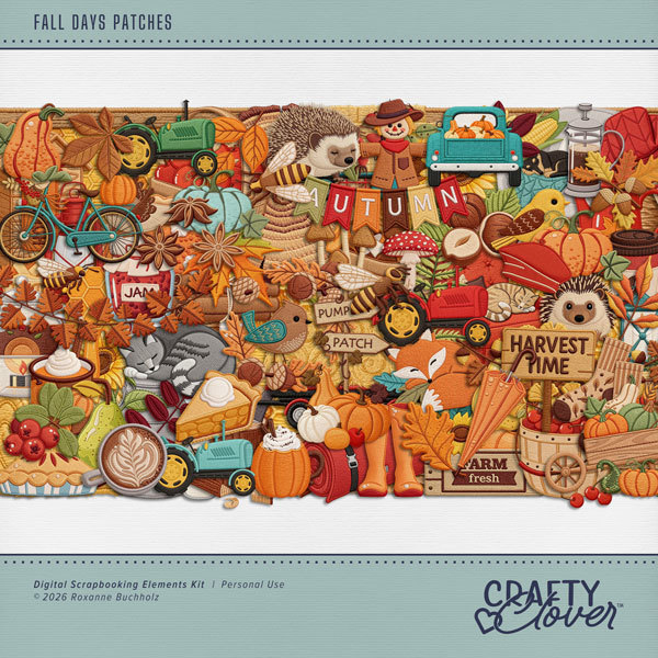 Fall Days Patches