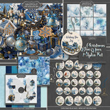 Christmas Blue Hues Bundle