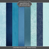 Christmas Blue Hues Bundle