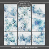Christmas Blue Hues Bundle