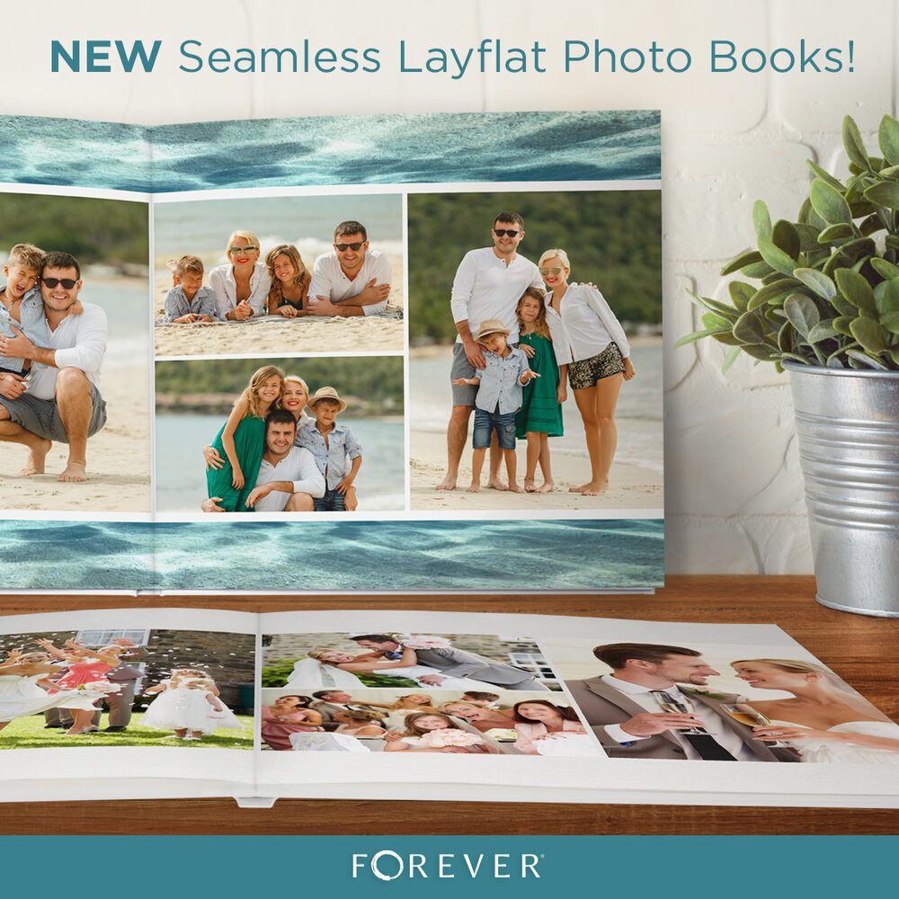NEW: Seamless Layflat Photo Books!