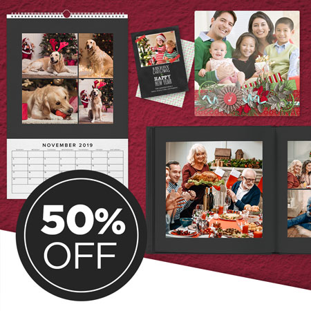 Save 50% on all printed products! Save 50% on all printed products!