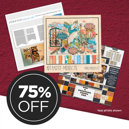 Save 75% on our "Today, Tomorrow, Forever" Digital Art Bundle! Save 75% on our "Today, Tomorrow, Forever" Digital Art Bundle!