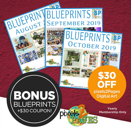 Join pixels2Pages with a New Yearly Membership and get 3 months of Blueprints & Freebies PLUS a coupon for $30 worth of p2P Digital Art! Join pixels2Pages with a New Yearly Membership and get 3 months of Blueprints & Freebies PLUS a coupon for $30 worth of p2P Digital Art!