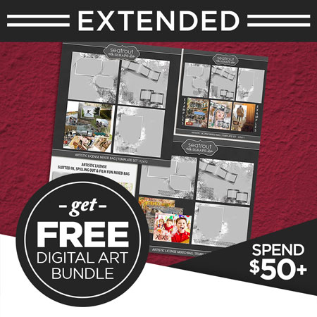 PLUS, get a free bundle valued at $20 when you spend over $50 on Digital Art! PLUS, get a free bundle valued at $20 when you spend over $50 on Digital Art!
