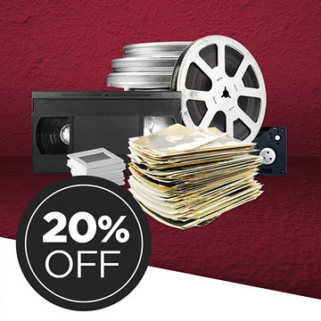 Return your media conversion box to save 20% on ALL item conversion! Return your media conversion box to save 20% on ALL item conversion!