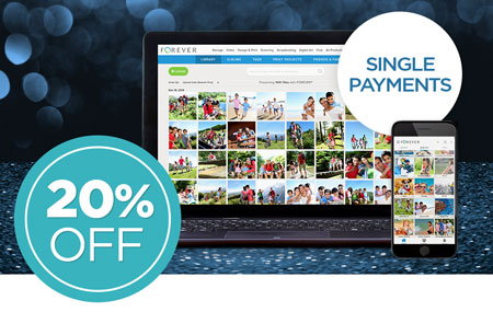 Save 20% on ALL FOREVER Storage® single payments! Save 20% on ALL FOREVER Storage® single payments!