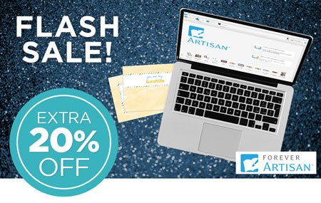 Save an EXTRA 20% on FOREVER Artisan software & upgrades! Save an EXTRA 20% on FOREVER Artisan software & upgrades!