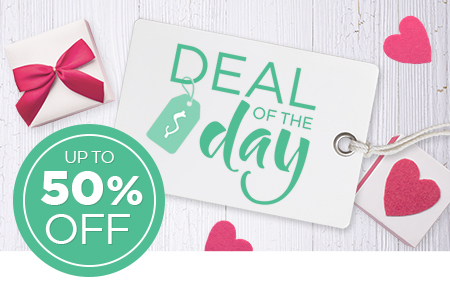 Save 50% on the Deal of the Day! Save 50% on the Deal of the Day!