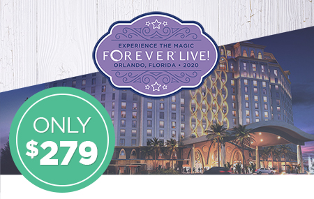 Get your FOREVER Live 2020 Convention ticket for just $279! Get your FOREVER Live 2020 Convention ticket for just $279!