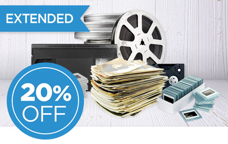 EXTENDED: Return your media conversion box to save 20% on ALL item conversion! EXTENDED: Return your media conversion box to save 20% on ALL item conversion!