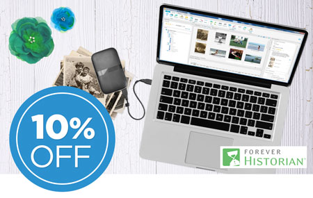 Save 10% on FOREVER Historian software! Save 10% on FOREVER Historian software!