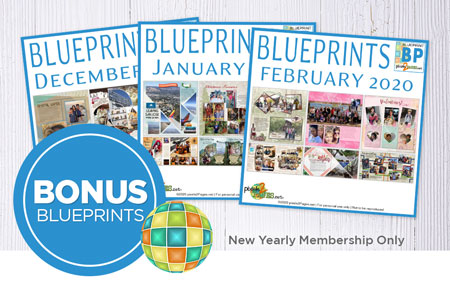Join pixels2Pages™ with a New Yearly Membership and get three months of BONUS Blueprints! Join pixels2Pages™ with a New Yearly Membership and get three months of BONUS Blueprints!