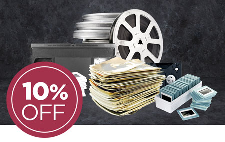 Return your media conversion box to save an extra 10% on ALL item conversion! Return your media conversion box to save an extra 10% on ALL item conversion!