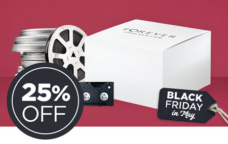 Save 25% on FOREVER media conversion boxes! Save 25% on FOREVER media conversion boxes!