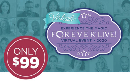 Get your VIRTUAL FOREVER Live 2020 ticket for just $99! Get your VIRTUAL FOREVER Live 2020 ticket for just $99!
