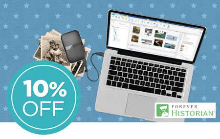 Save 10% on FOREVER Historian™ software! Save 10% on FOREVER Historian™ software!