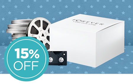 Save 15% on FOREVER media conversion boxes! Save 15% on FOREVER media conversion boxes!