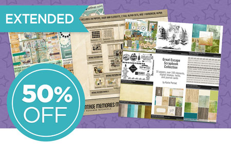 Save 50% on the most popular digital art kits from each brand! Save 50% on the most popular digital art kits from each brand!