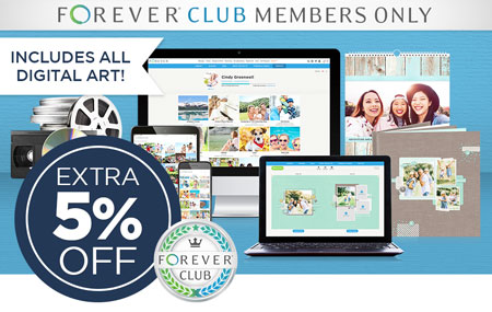 Save an EXTRA 5% on almost EVERYTHING when you join FOREVER Club! Save an EXTRA 5% on almost EVERYTHING when you join FOREVER Club!