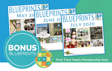 Join pixels2Pages™ with a NEW Yearly Membership and get three months of BONUS Blueprints! Join pixels2Pages™ with a NEW Yearly Membership and get three months of BONUS Blueprints!
