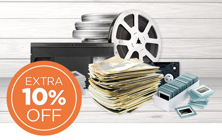 Want to buy a FOREVER Box and return it quickly? Save ANOTHER 10% on all item digitization in Boxes returned within 6 weeks of purchase! Want to buy a FOREVER Box and return it quickly? Save ANOTHER 10% on all item digitization in Boxes returned within 6 weeks of purchase!