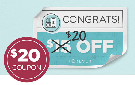 Get $20 off every time you refer a friend to join FOREVER! Get $20 off every time you refer a friend to join FOREVER!