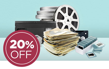 Return your FOREVER Box to save 20% on all item digitization! Return your FOREVER Box to save 20% on all item digitization!