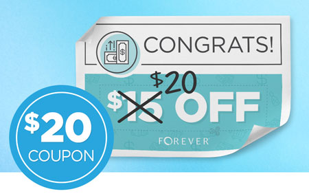 Get $20 off every time you refer a friend to join FOREVER! Get $20 off every time you refer a friend to join FOREVER!