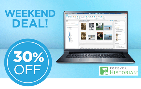 Save 30% on FOREVER Historian™ software! Save 30% on FOREVER Historian™ software!