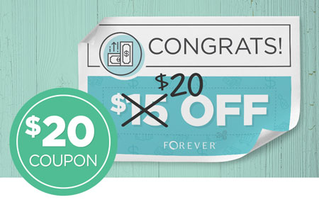Get $20 off every time you refer a friend to join FOREVER! Get $20 off every time you refer a friend to join FOREVER!