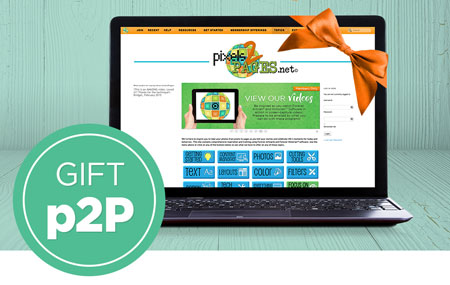 Give the gift of a pixels2Pages Membership! Give the gift of a pixels2Pages Membership!