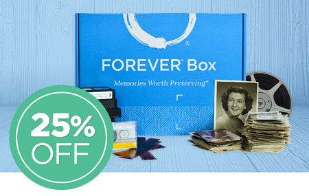 Save 25% on any size FOREVER® Box! Save 25% on any size FOREVER® Box!