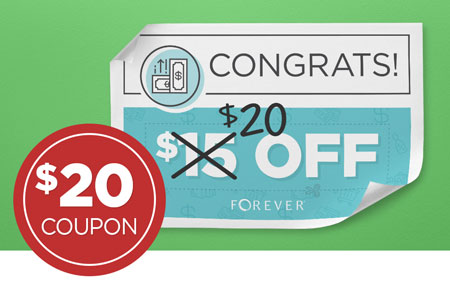 Get $20 off every time you refer a friend to join FOREVER! Get $20 off every time you refer a friend to join FOREVER!