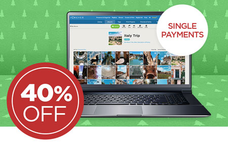 Save 40% on any size FOREVER® permanent cloud storage single payment! Save 40% on any size FOREVER® permanent cloud storage single payment!