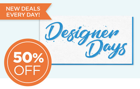 It's Designer Days! Check back daily for a featured artist offering 50% off deals, freebies, and more! It's Designer Days! Check back daily for a featured artist offering 50% off deals, freebies, and more!