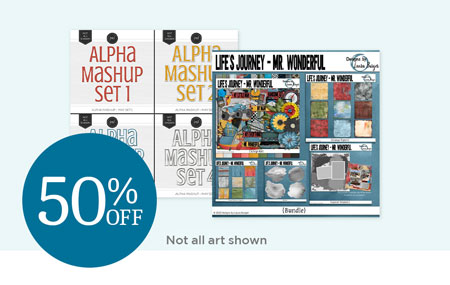 Save 50% on our May Scrap Café Digital Art Collaboration! Save 50% on our May Scrap Café Digital Art Collaboration!