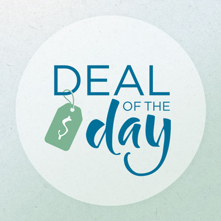 Save 50% on the Deal of the Day! Save 50% on the Deal of the Day!