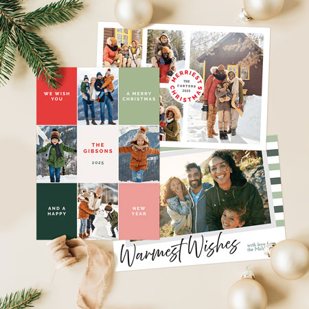 Save up to 50% on Cards featuring NEW holiday designs!